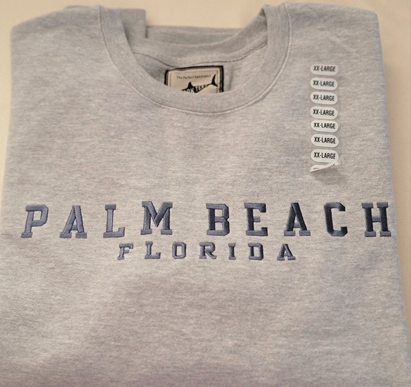 Shark Tee Other - PALM BEACH FLORIDA SHARK TEE SWEATSHIRT BNWT